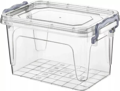 MULTIBOX – Aufbewahrungsbox mit Deckel – 1 L – Transparent